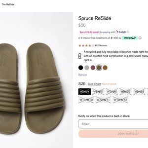 Girlfriend collective Spruce ReSlide 8